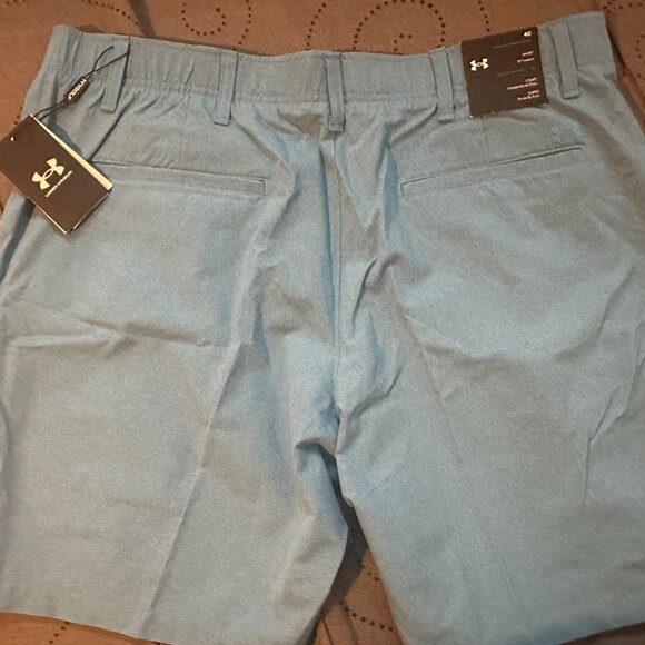 UNDER ARMOUR VENTED GOLF CAPRI BLUE SHORTS SIZE 40 MEN NWT $75.00 - Picture 4 of 4